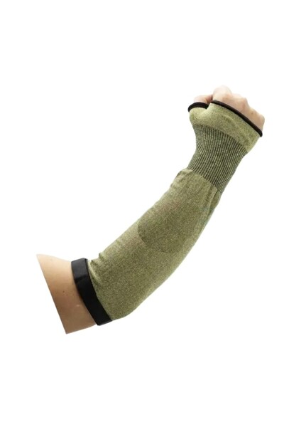 ACTIVEHAND Cut Resistant Abrasion Resistant Heat Resistant Sleeve Slv-145 Hppe Lined 13g 45cm 4X4Xc 1 Piece