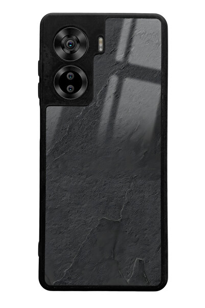 Spoyi Casper Via X40 Black Marble Design Glossy Phone Case Compatible