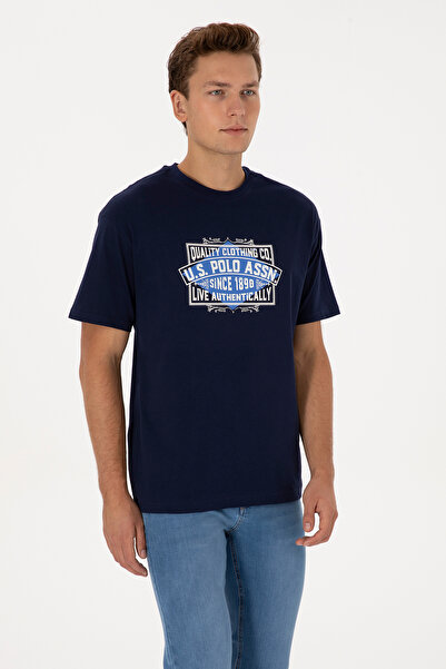 U.S. Polo Assn. Men's Navy Blue T-Shirt 50324811-Vr033