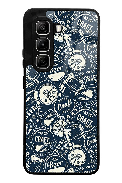 Spoyi Infinix Hot 50 Pro Compatible Drink Design Glossy Phone Case