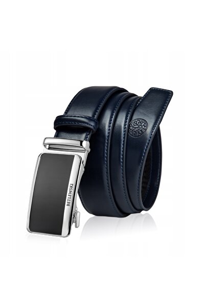 Other Curea din piele bărbătească C35-BL BLEUMARIN 130 ELITE