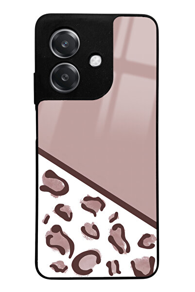 Spoyi حافظة هاتف لامعة بتصميم الفهد البني متوافقة مع هاتف أوبو A3