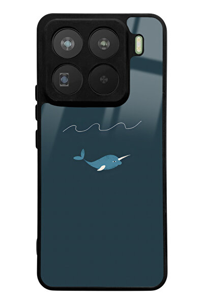 Spoyi Xiaomi Mi 15 Pro Compatibledoodle Fish Design Glossy Phone Case