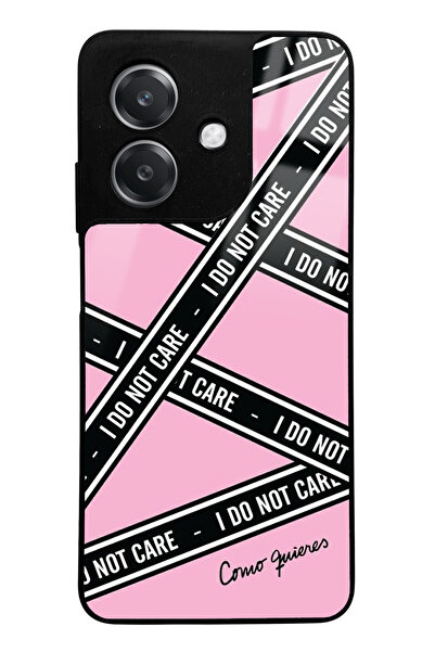 Spoyi Oppo A3 Compatible I Don'T Care Designed Glossy Phone Case