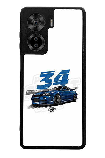 Spoyi Casper Via X40 Skyline Designed Glossy Phone Case Compatible