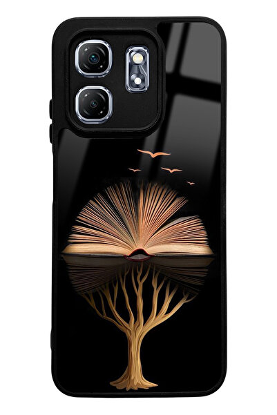Spoyi Infinix Hot 50 Compatible Book Design Glossy Phone Case