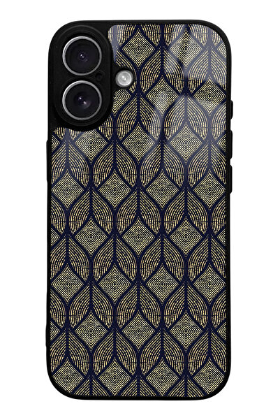 Spoyi iPhone 17 Leaf Motif Design Glossy Phone Case