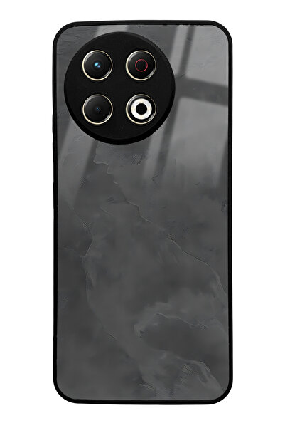 Spoyi Tecno Spark 30 Pro Grey Marble Design Glossy Phone Case Compatible