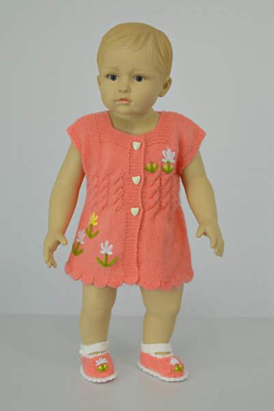 SENSSTEKSTİL Baby Vest and Booties Set