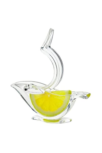 Kribo Lemon Squeezer LS1 - Manual Ergonomic Portable Transparent Acrylic Citrus Juicer