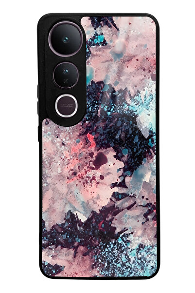 Spoyi Vivo V50 Lite Compatible Color Explosion Design Glossy Phone Case