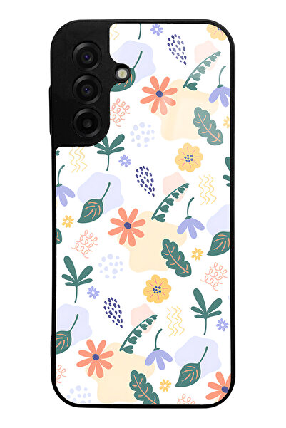 Spoyi A17 Tiny Flowers Design Glossy Phone Case Compatible