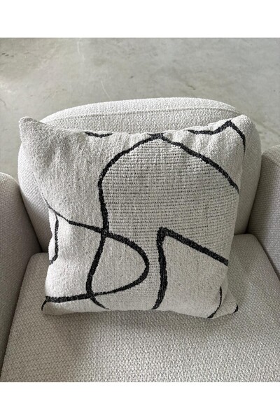 Evondi غطاء وسادة 45*45 - قماش قابل للمسح - قطعة واحدة