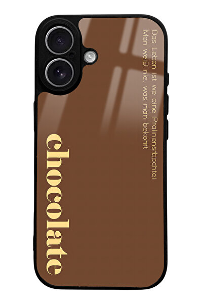 Spoyi iPhone 17 Choclate Design Glossy Phone Case