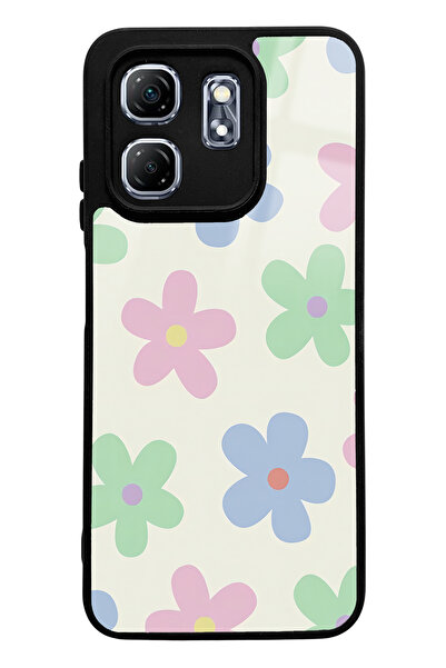 Spoyi Infinix Hot 50I Nude Flower Design Glossy Phone Case