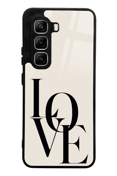 Spoyi Infinix Hot 50 Pro Love Design Glossy Phone Case
