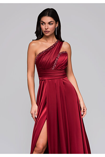 OMBRE Evening dress LA-OM-DLR252 dark red