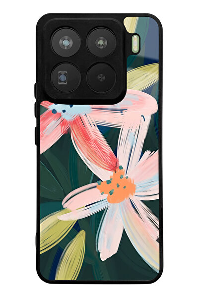Spoyi Xiaomi Mi 15 Pro Watercolor Floral Design Glossy Phone Case Compatible