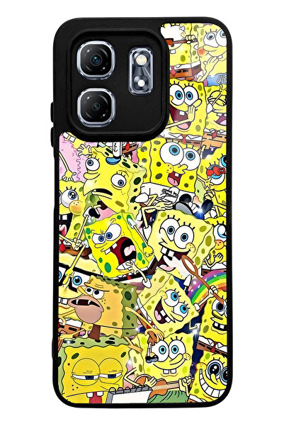 Spoyi Infinix Hot 50I Compatible Spongebob Design Glossy Phone Case