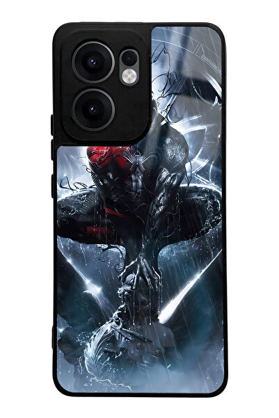 Spoyi Oppo Reno 13F Compatible Spiderman Design Glossy Phone Case