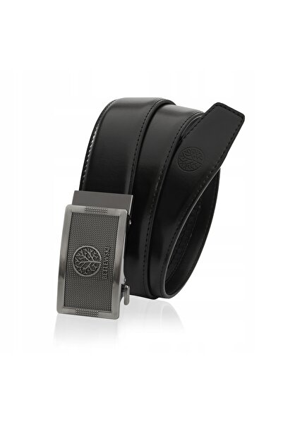 Other Curea din piele pentru bărbați C40-BD BLACK 105 ELITE