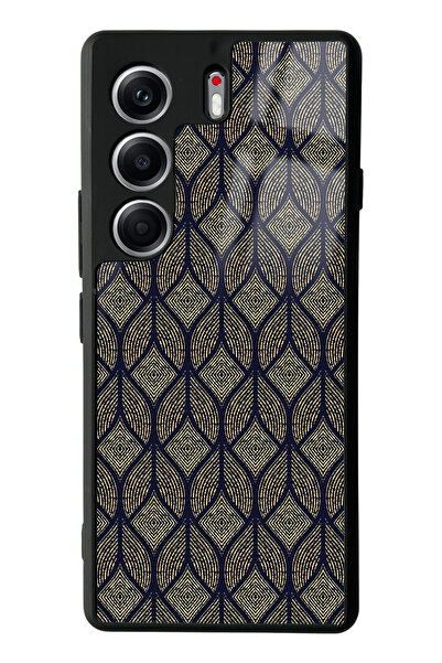 Spoyi Tecno Camon 40 Pro Leaf Motif Design Glossy Phone Case Compatible