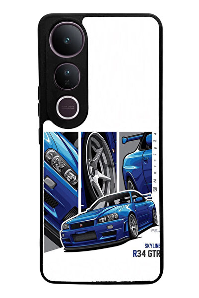 Spoyi Vivo V50 Compatible Lite Gtr Design Glossy Phone Case