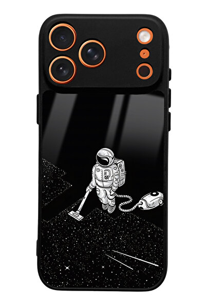 Spoyi iPhone 17 Pro Max Astronaut Tatiana Design Glossy Phone Case Compatible