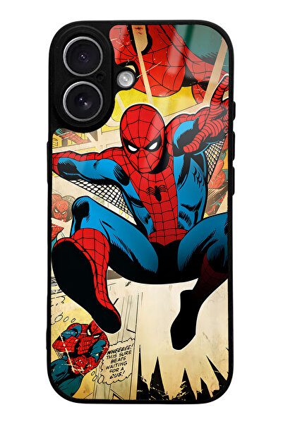 Spoyi iPhone 17 Spider-Man Glossy Phone Case Compatible