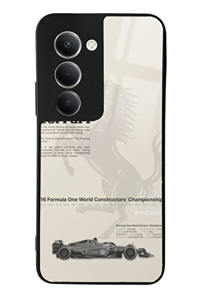 Spoyi Xiaomi Redmi 15 Compatible Ferrari Design Glossy Phone Case