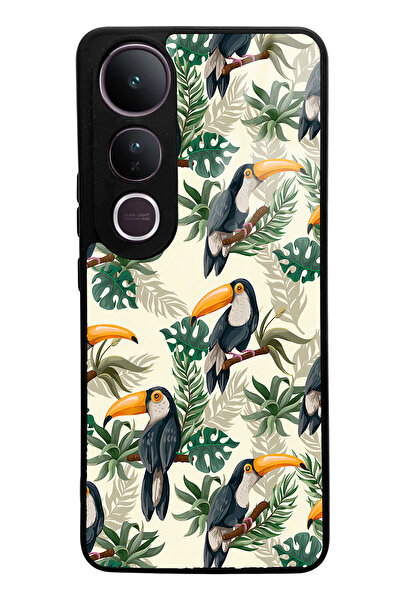 Spoyi Vivo V50 Lite Compatible Toucan Bird Design Glossy Phone Case