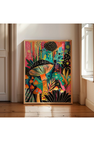 Tuba Decor Tablo dintr-o singură bucată cu rame din lemn pentru sufragerie, sufragerie, bucătărie