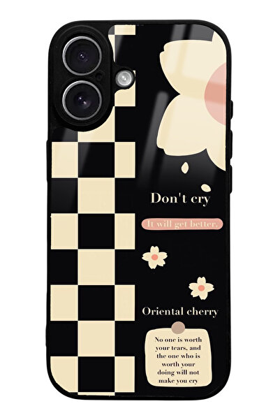 Spoyi iPhone 17 Don'T Ery Designed Glossy Phone Case