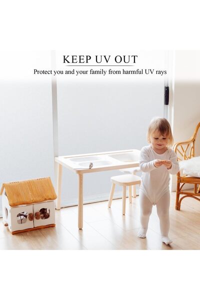 ALAYRA International ALAYRA Privacy Window Film - Decorative Crystal Self-Adhesive UV-Resistant 45x100cm (3-Pack)