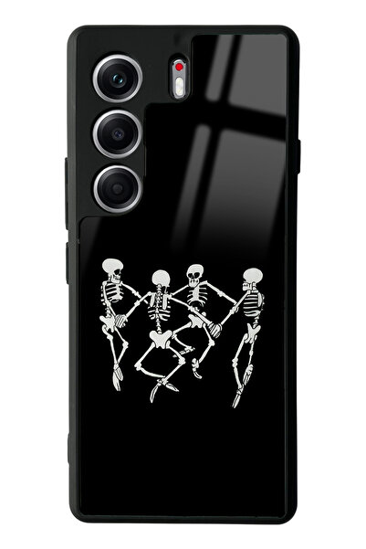 Spoyi Tecno Camon 40 Pro Dancer Skeleton Design Glossy Phone Compatible Case