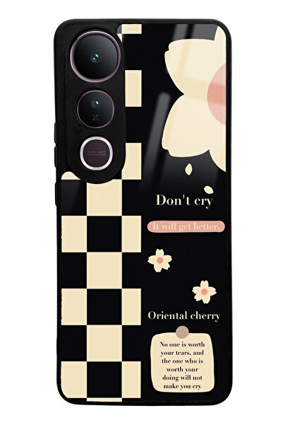 Spoyi Vivo V50 Lite Don'T Ery Designed Glossy Phone Case