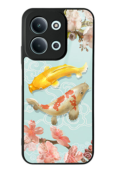 Spoyi Xiaomi Redmi 15C 4g Koi Fish Design Glossy Phone Case Compatible