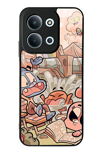 Spoyi Xiaomi Redmi 15C 4g Gumball Design Glossy Phone Case Compatible