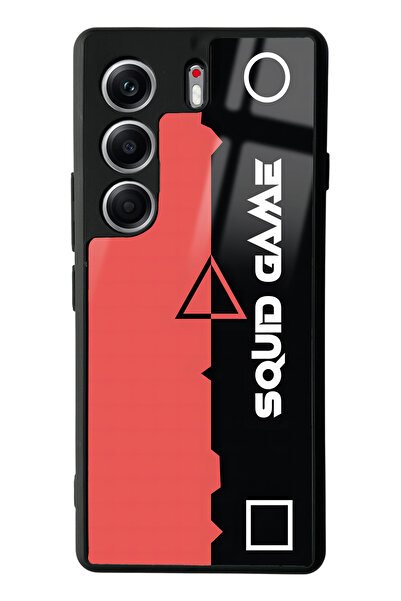 Spoyi غطاء هاتف لامع بتصميم لعبة الحبار متوافق مع تكنو كامون 40 برو