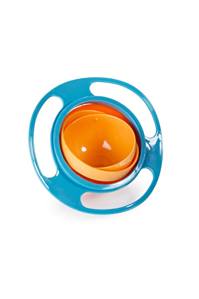 choice2 وعاء دوار للأطفال من SKY BLUE عملي، وعاء دوار عالمي يدور 360 درجة، تص...
