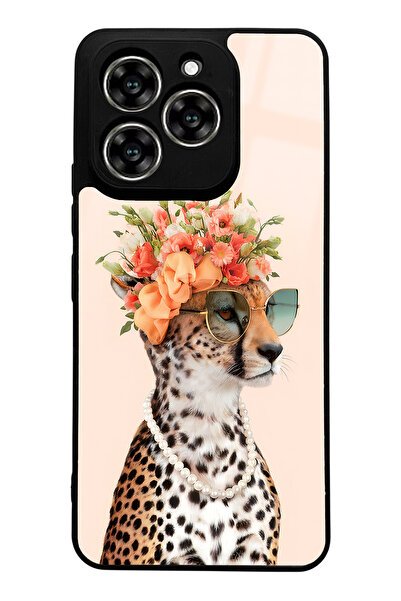 Spoyi Reeder S919 Influencer Leopard Cat Design Glossy Phone Case Compatible