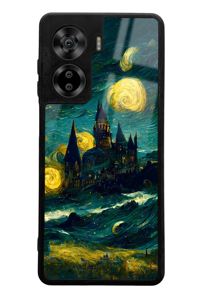 Spoyi Casper Via X40 Compatible Van Gogh Designed Glossy Phone Case