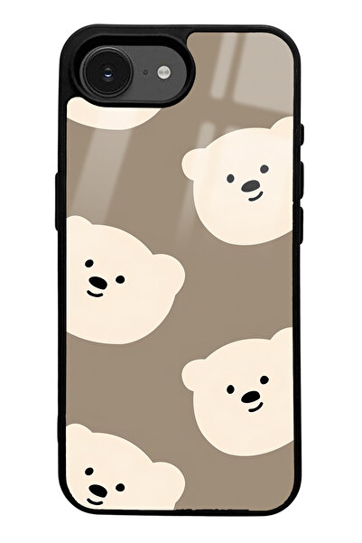 Spoyi iPhone 16E Sweet Face Design Glossy Phone Case