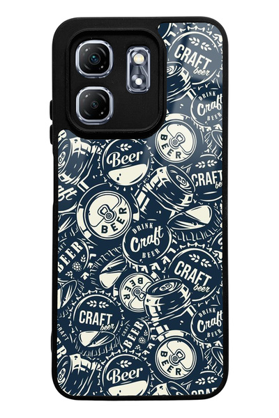 Spoyi Infinix Hot 50 Compatible Drink Design Glossy Phone Case