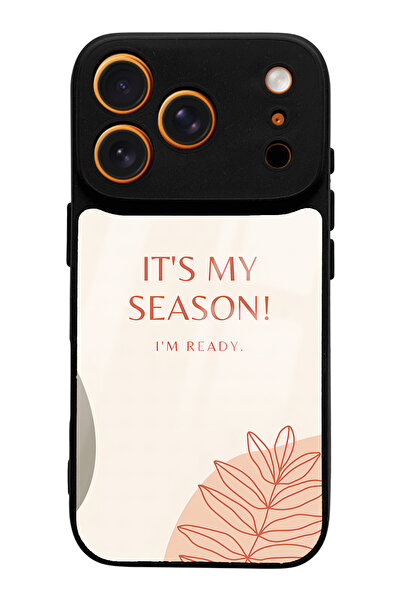 Spoyi حافظة هاتف لامعة متوافقة مع هاتف iPhone 17 Pro بتصميم My Season