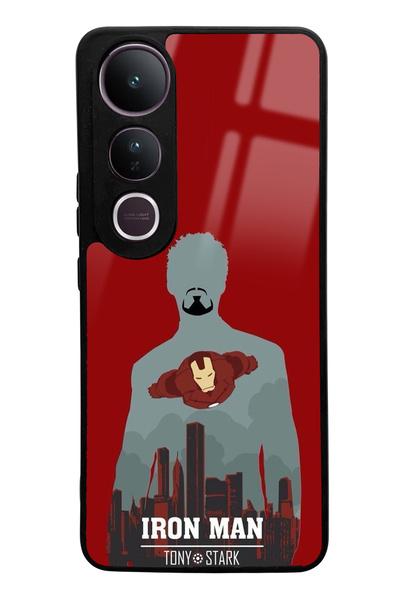 Spoyi Vivo V50 Lite Tony Stark Design Glossy Phone Case Compatible