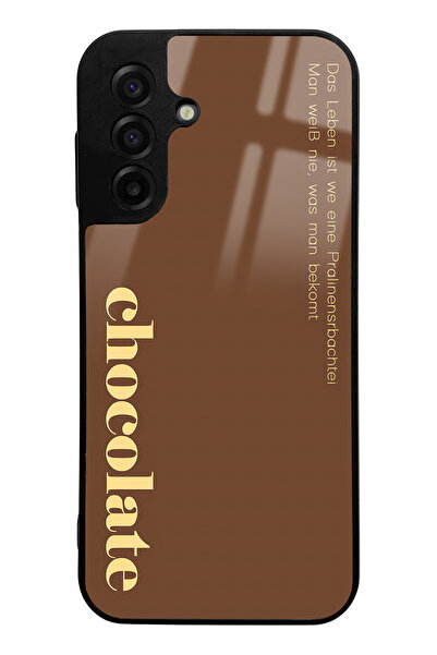 Spoyi A17 Compatible Choclate Design Glossy Phone Case