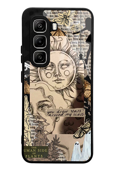 Spoyi Infinix Hot 50 Pro Sun Goddess Design Glossy Phone Case Compatible