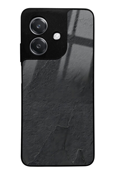 Spoyi حافظة هاتف أوبو A3 بتصميم رخامي أسود لامع