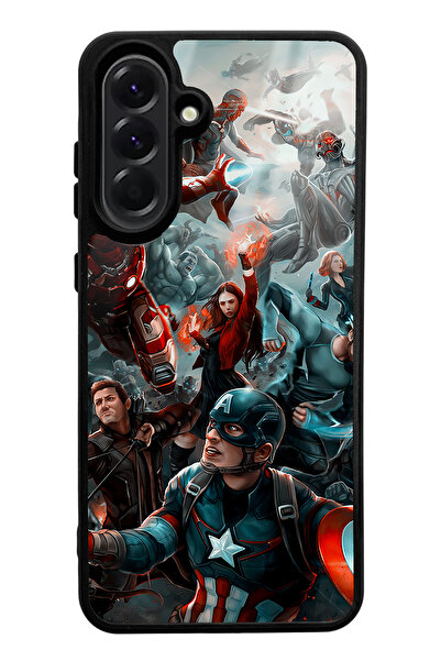 Spoyi Samsung A56 Avengers Ultron Design Glossy Phone Case Compatible